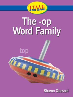 cover image of The -op Word Family